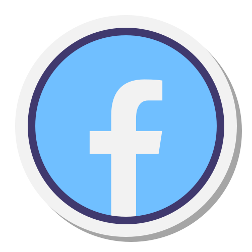Facebook icon sticker